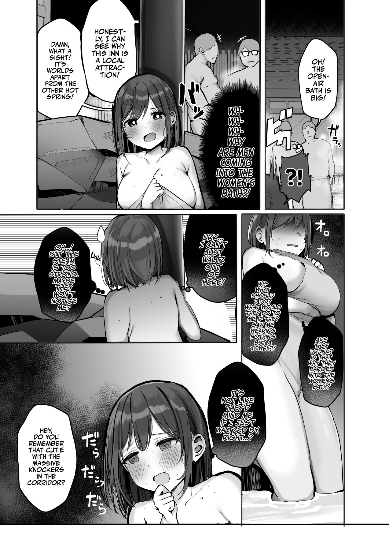 Hentai Manga Comic-Wanna Visit the Hot Springs, Mister?-Read-33